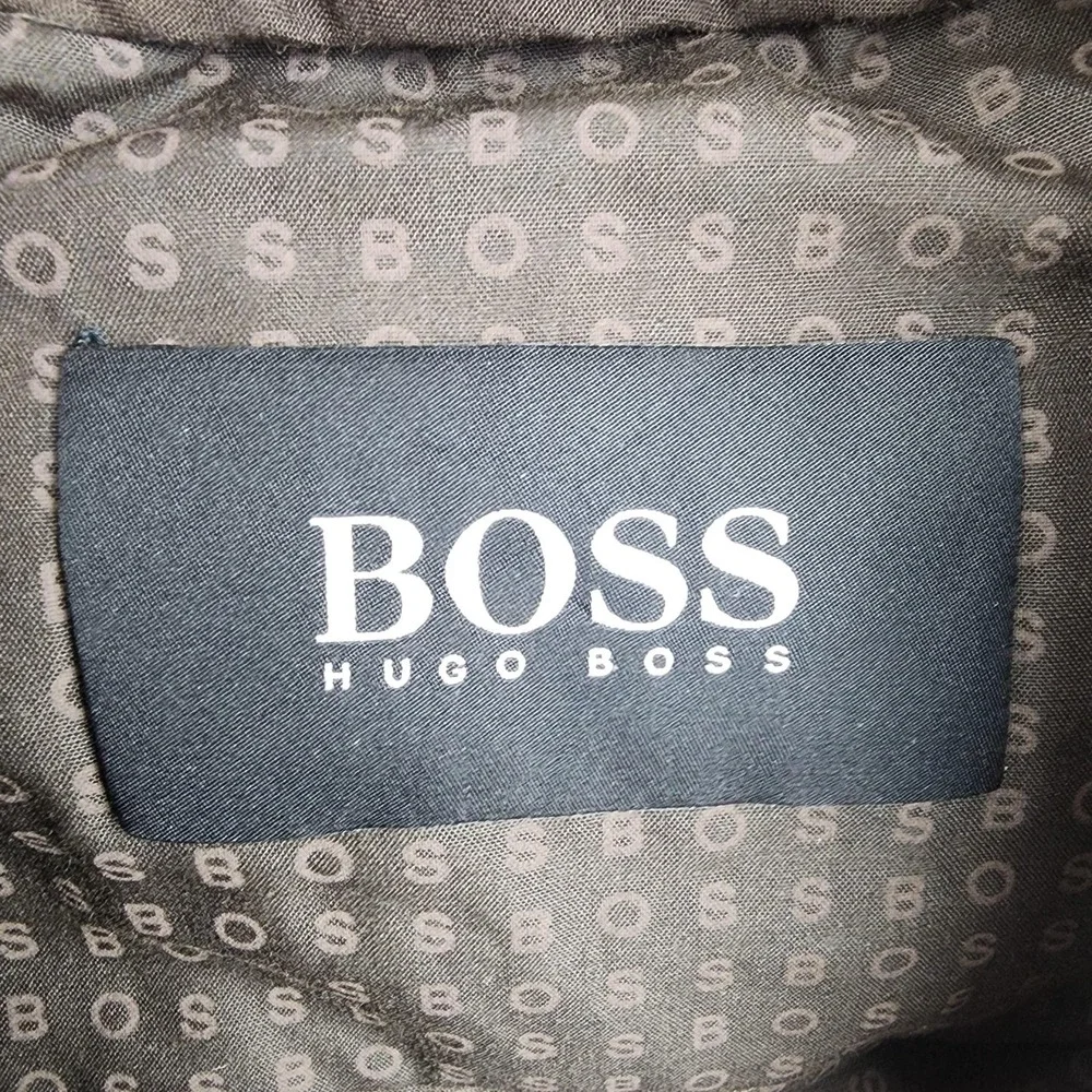 Hugo Boss Crigan Pants Mens 34(32)x30 Brown Slim Tapered Chino Drawstring Casual